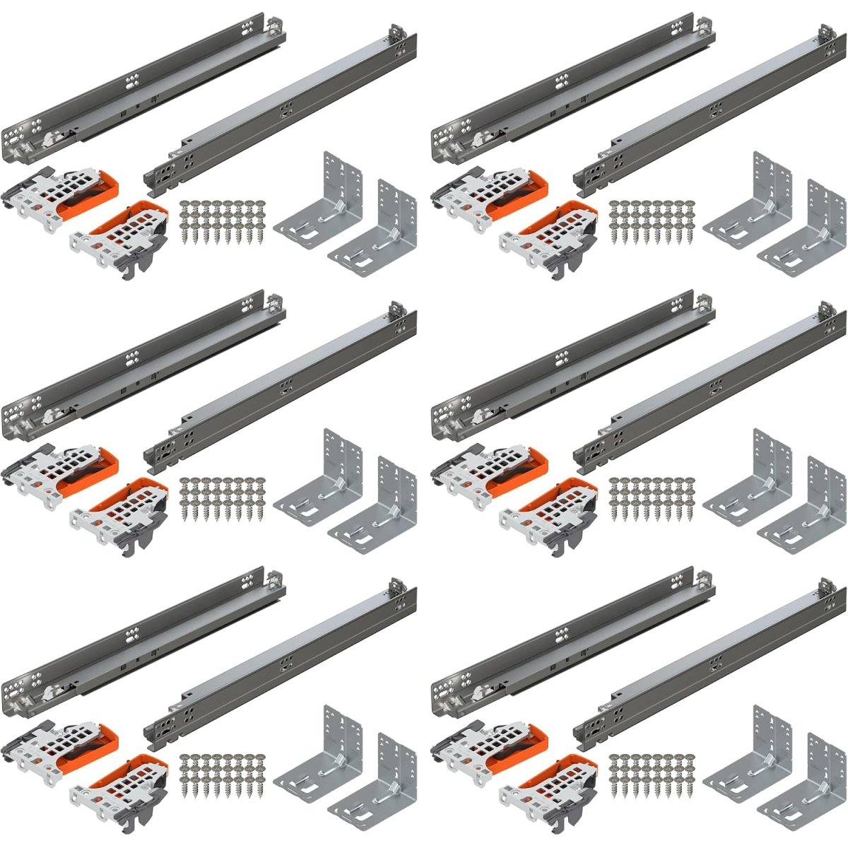 Blum Tandem Plus BLUMOTION 21″ Undermount Drawer Slides