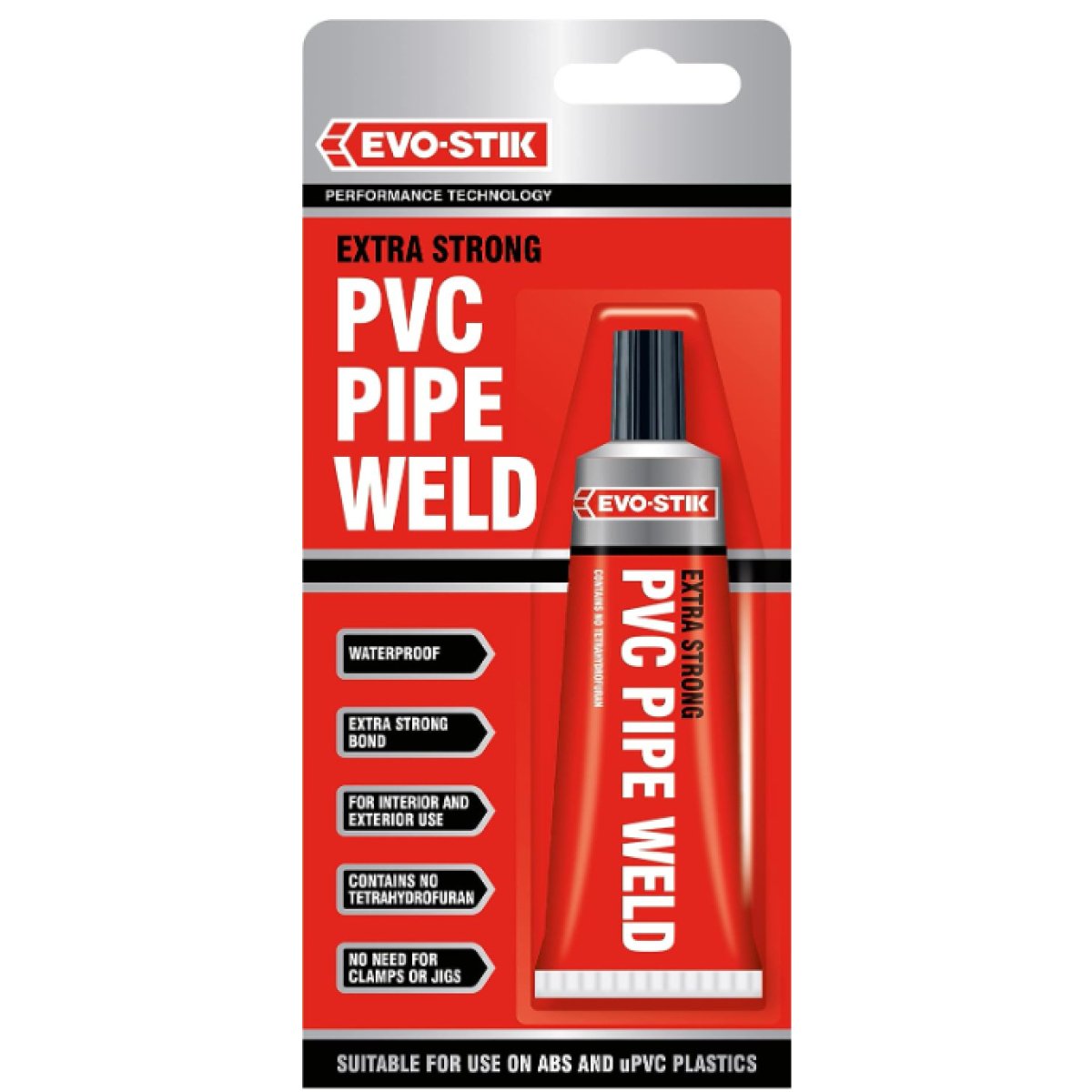 EVO-STIK PVC Pipe Weld, Extra Strong Adhesive, 50ml