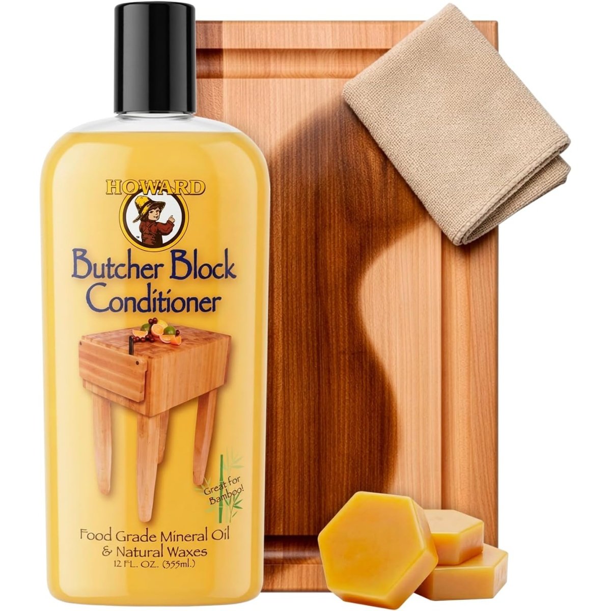 HOWARD Products Butcher Block Conditioner and Food Grade