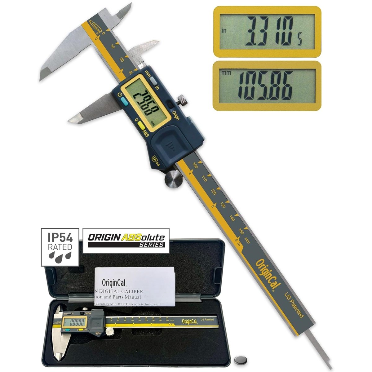 iGaging Absolute Origin 0-6″ Digital Caliper