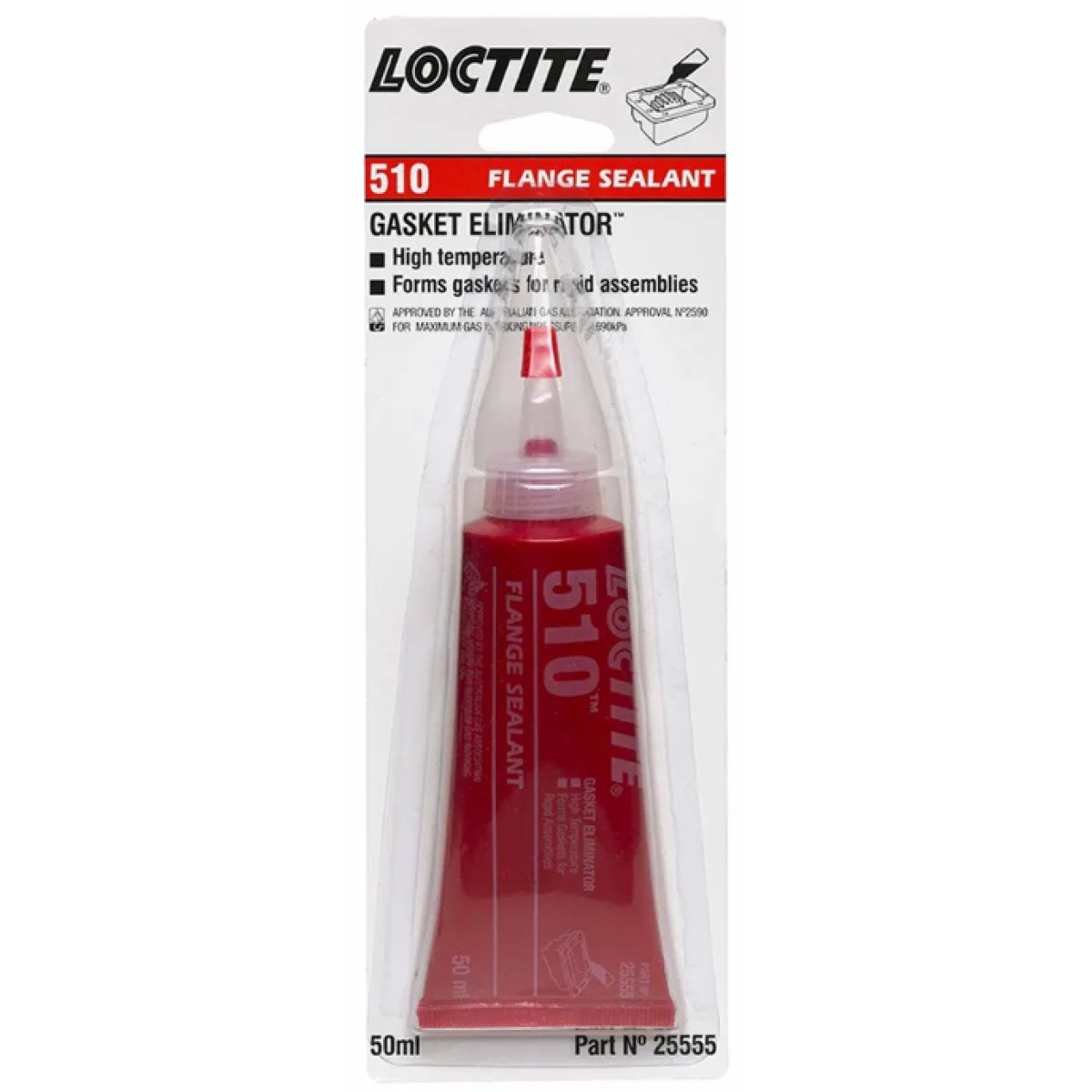 LOCTITE 50ML HIGH TEMPERATURE GASKET ELIMINATOR SEALANT 51050ML