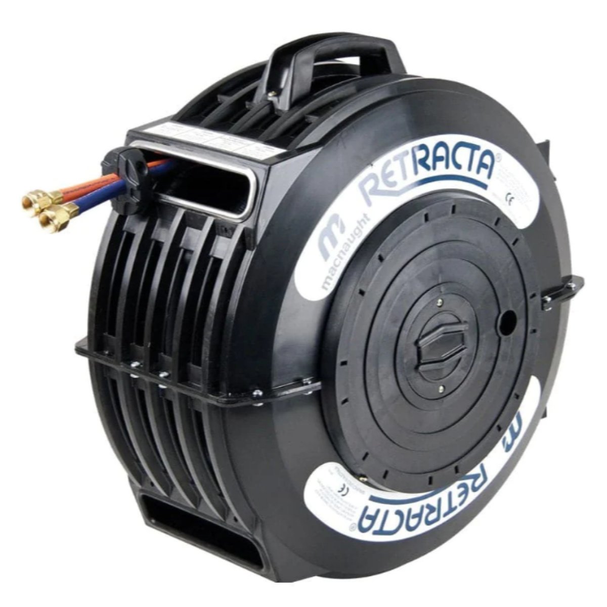 Macnaught OG215K-04 Retracta 5mm (0.20 in) x 15m Oxy & LPG Gas Auto Retractable Welding Hose Reel