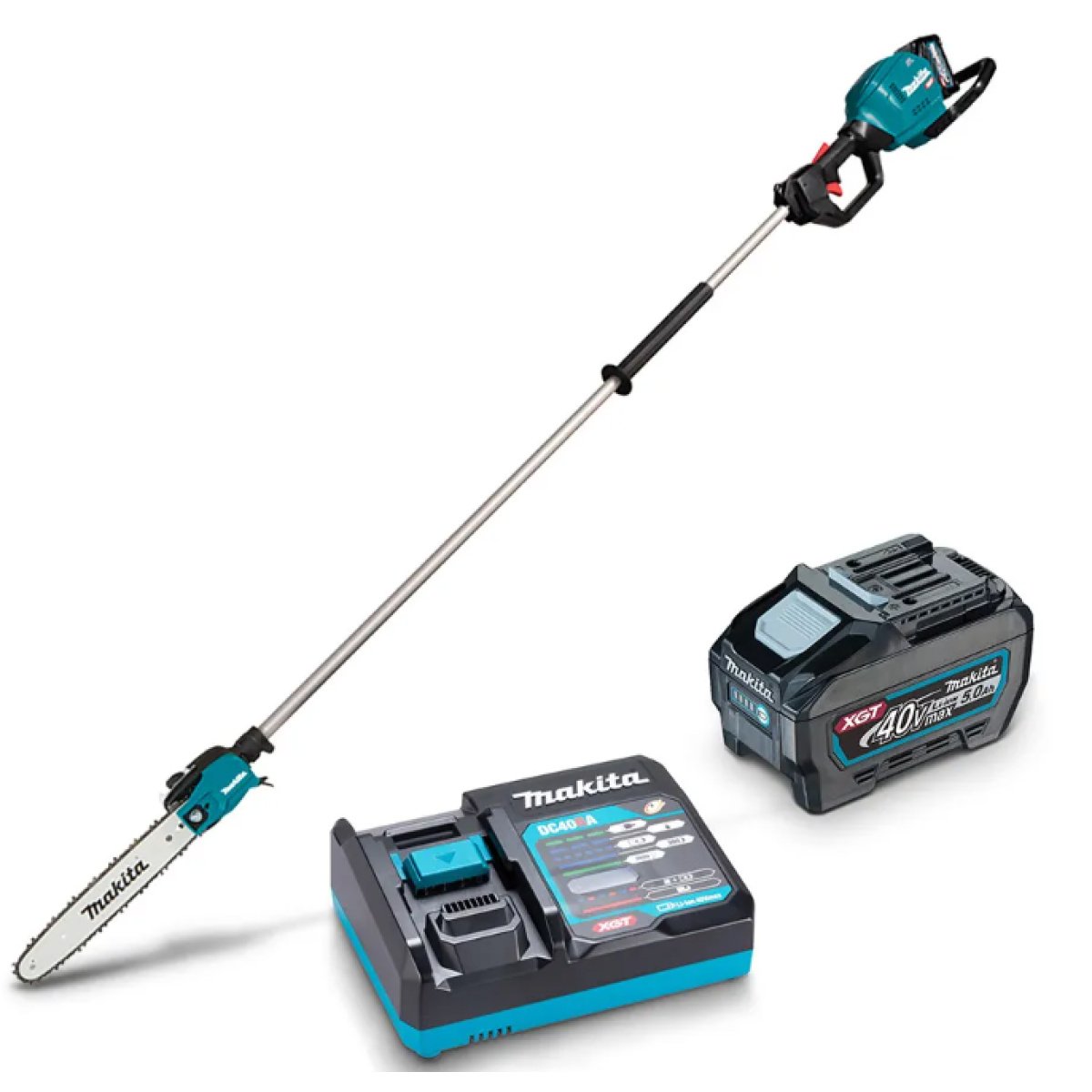 MAKITA 40V MAX XGT BRUSHLESS 1 X 5.0AH 12″ (300MM) POLE SAW KIT UA004GT101