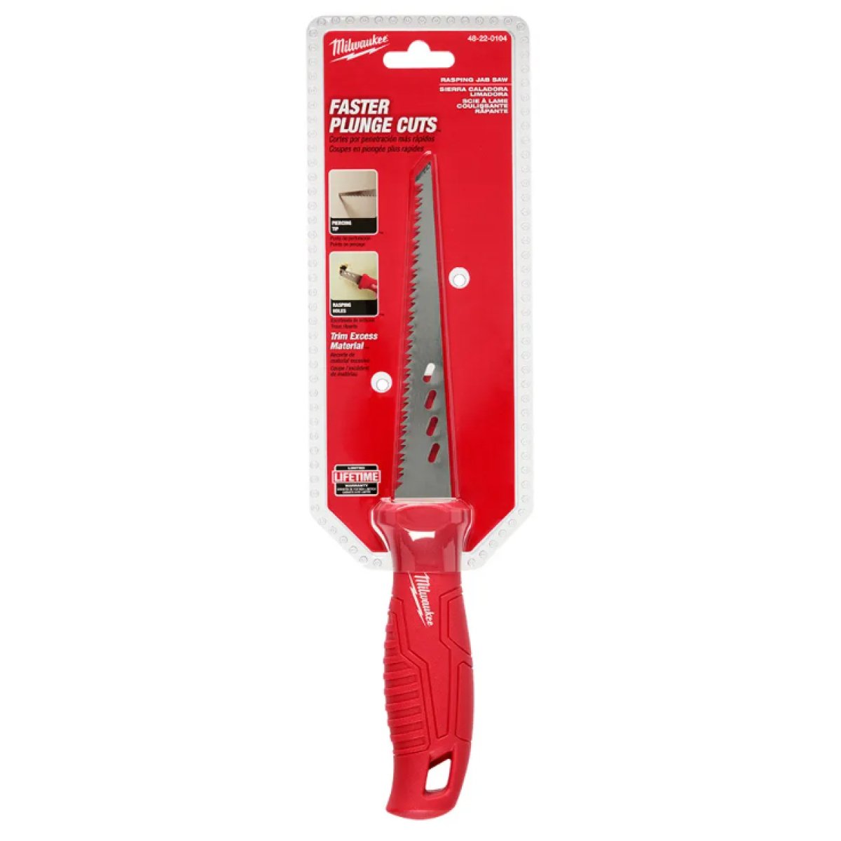 MILWAUKEE 6″ (152MM) RASPING JAB SAW 48220104