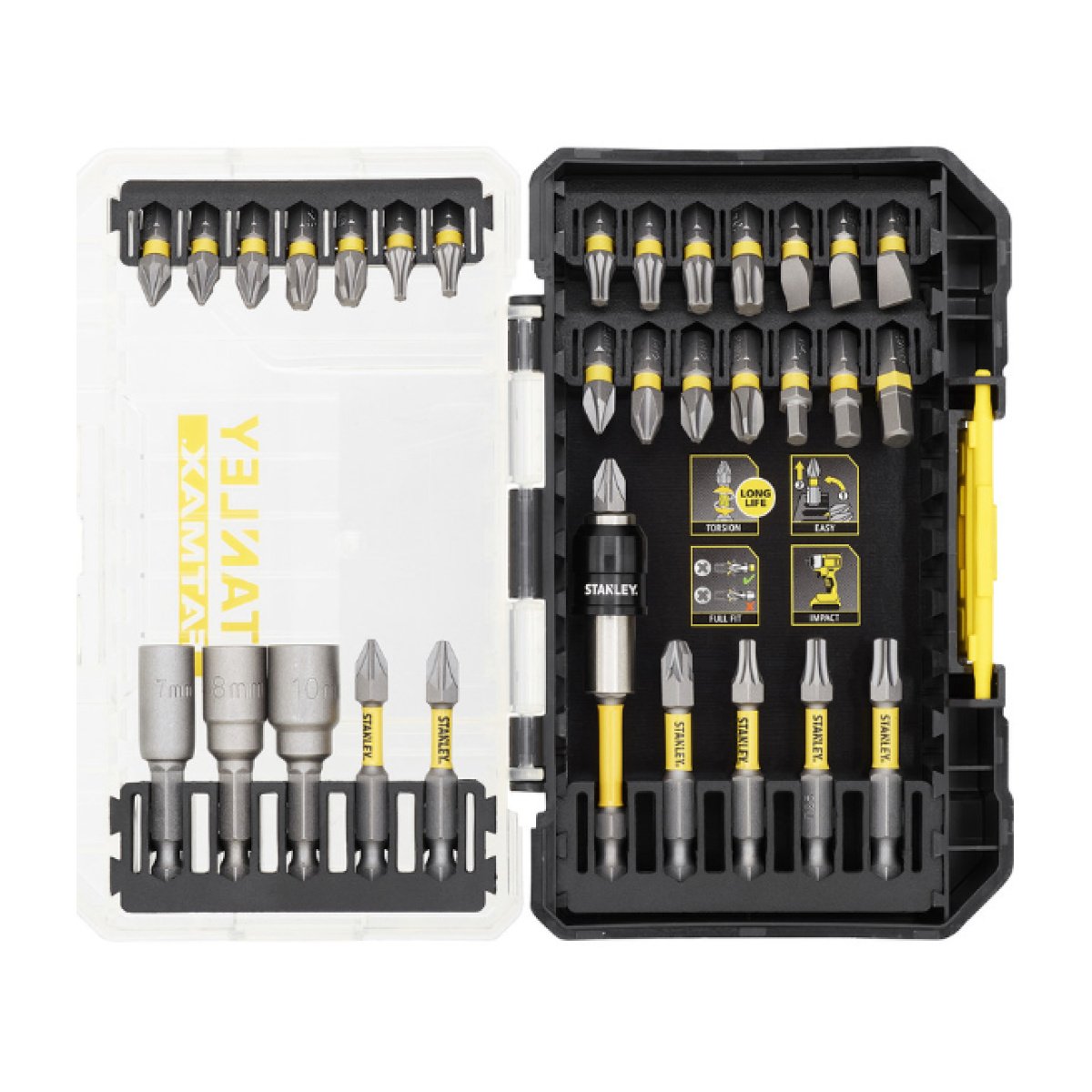 Stanley FatMax Impact Torsion Bit Set
