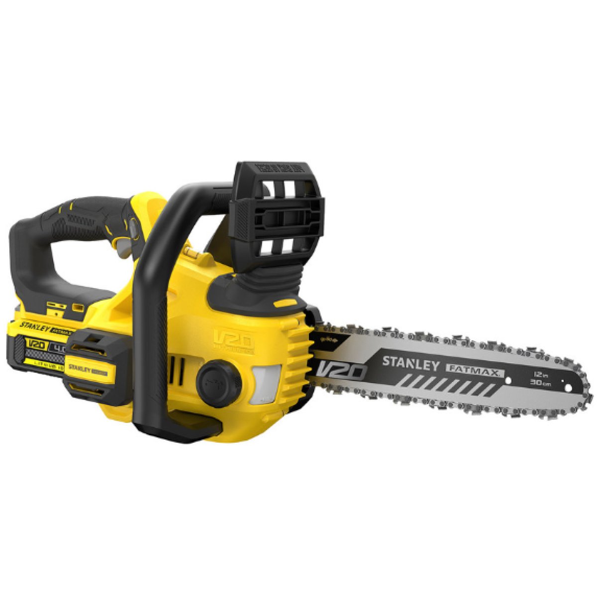 Stanley FatMax V20 18V 12″ (30cm) Cordless Chainsaw 1 x 4.0Ah