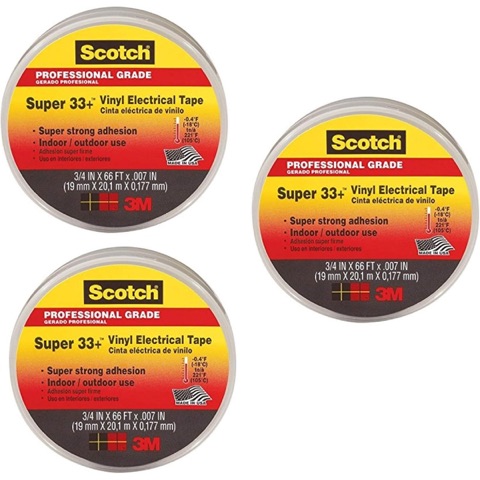 3M Scotch Super 33+ Vinyl Electrical Tape