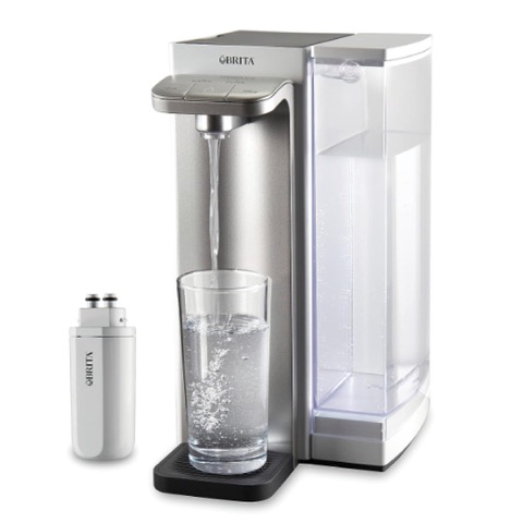 Brita Hub Instant Powerful Countertop Water Filter System, 12 Cup Water Reservoir