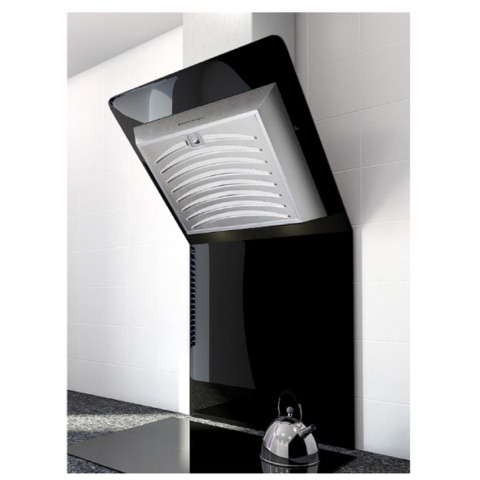 Cata 24″ (60cm) Angled Glass Extractor Hood With Splashback