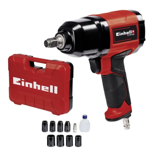 Einhell TC-PW 340 4138950 Pneumatic impact driver Torque (max.): 340 Nm