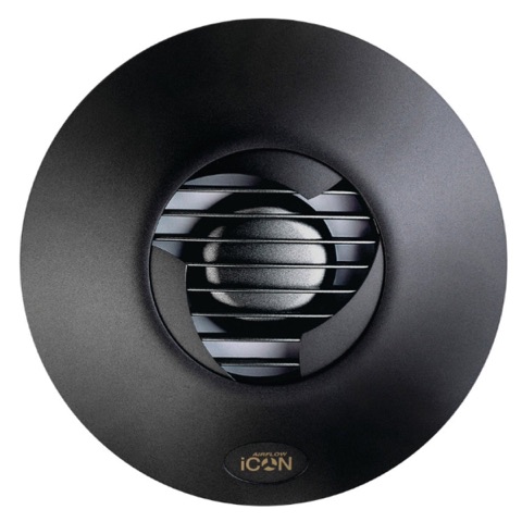 Extractor Fan Cover iCON30 Anthracite