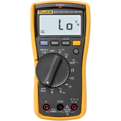 Fluke 117 Digital Multimeter, Non-Contact AC Voltage
