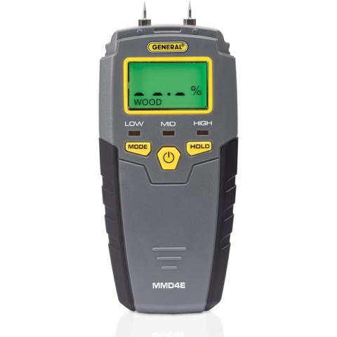 General Tools MMD4E Moisture Meter for Wood