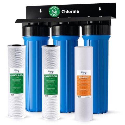 iSpring WGB32B Commercial-Grade Whole House Water Filter
