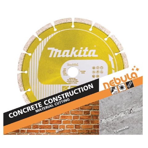 Makita B-56253 125mm (5″) x 22.23mm (0.88 in) Nebula Concrete Construction Segmented Diamond Saw Blade
