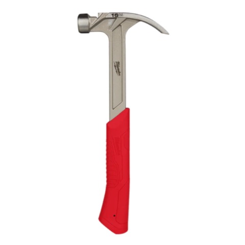 Milwaukee 48229018A 16oz Smooth Face Steel Hybrid Claw Hammer