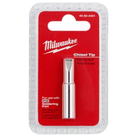 Milwaukee 49800401 M12 Soldering Iron Chisel Tip