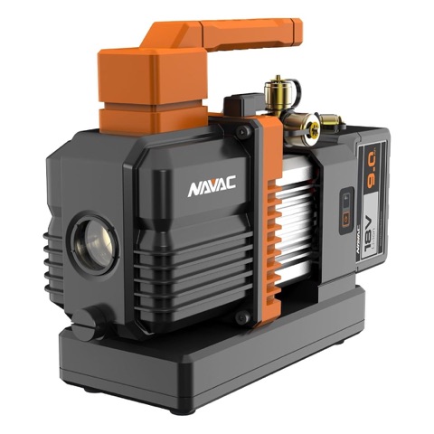 NAVAC NP4DLM Cordless Vacuum Pump – Battery-Operated