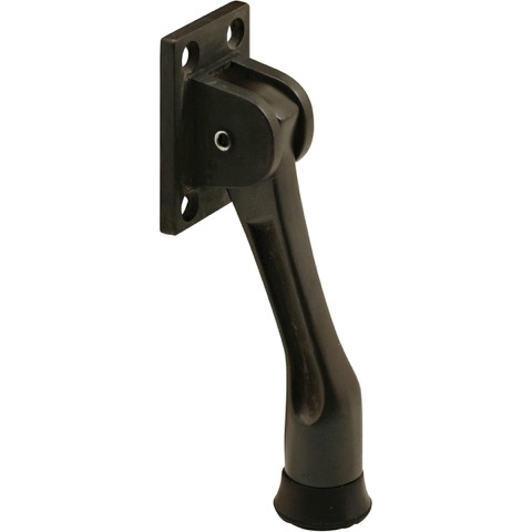 PRIME-LINE J 4538 Door Stop, Bronze Finish