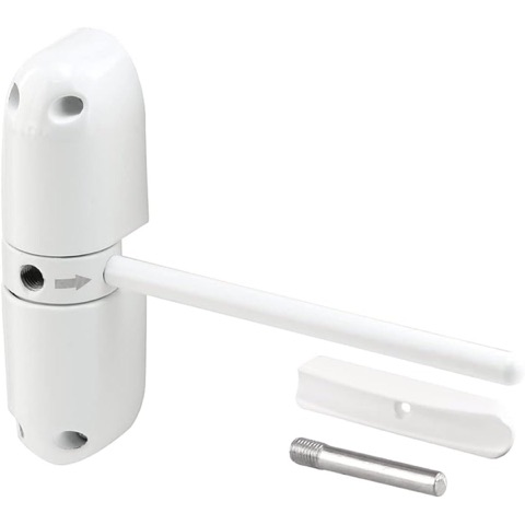PRIME-LINE KC10HD Safety Spring Door Closer, White