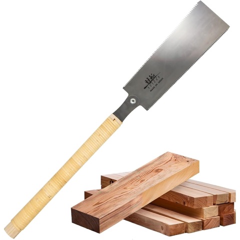 SUIZAN Ryoba Double Edge Saw 9.5″ Japanese Pull Saw