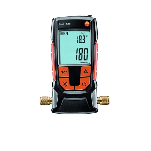 Testo 552 Digital Vacuum Gauge Micron Gauge with