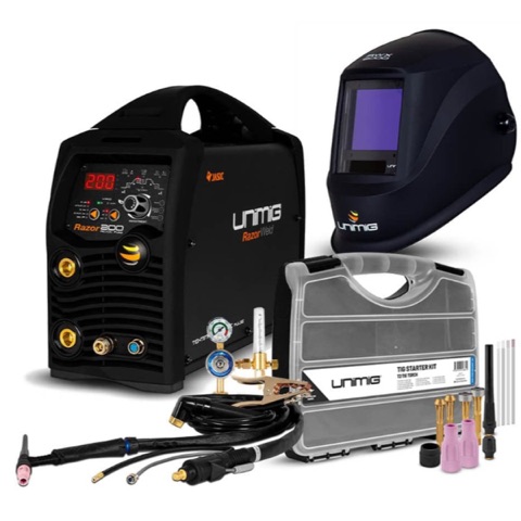 Unimig PK11048 Razor 200A AC & DC MMA & TIG Welder Kit