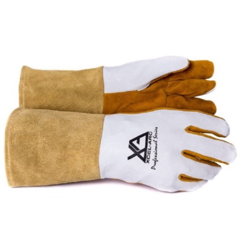 Unimig UMWG3L Large Professional Soft Touch Leather TIG Welding Gloves
