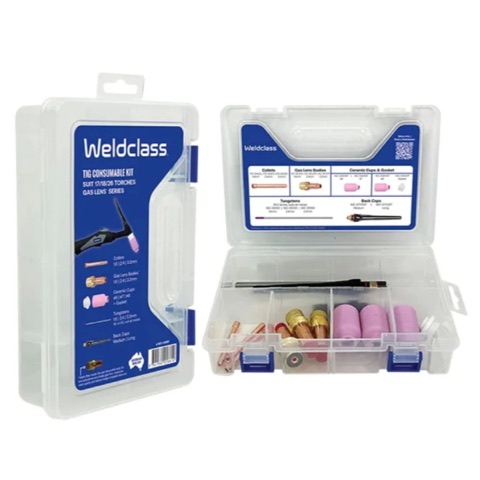 Weldclass WC-01661 Parts Kit suits TIG 17/18/26 Gas Lens Series