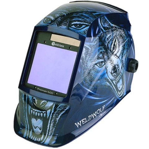Weldclass WC-05318 Promax 500 Weldwolf Auto Darkening Welding Helmet